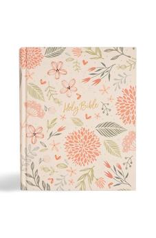 CSB Notetaking Bible, Expanded Reference Edition, Floral Cloth Over Board, Black Letter 9798384502234