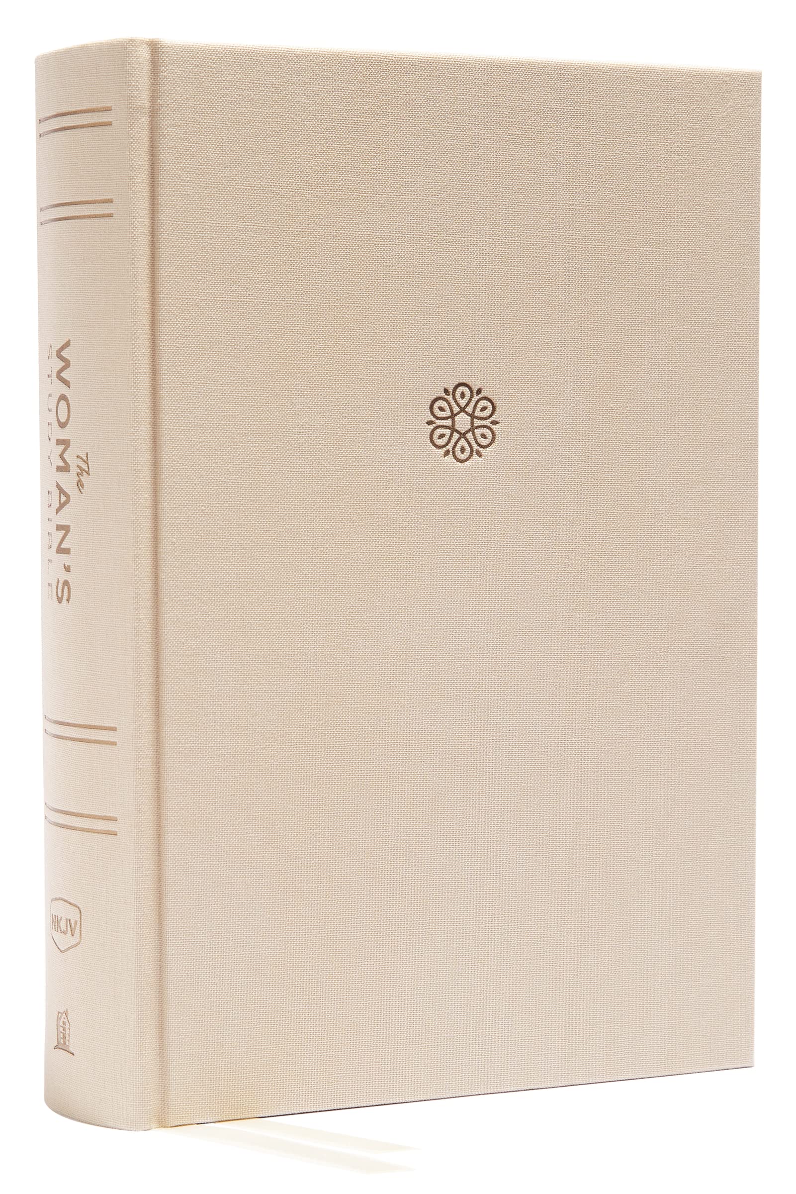 NKJV Woman's Study Bible Cloth over Board Cream Full-Color Thumb Indexed 9780785226369