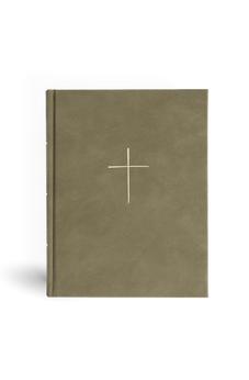 CSB Illustrator’s Notetaking Bible, Large Print, Sage SuedeSoft LeatherTouch Over Board, Black Letter, Wide Margins, Journaling Space, 600+ Line-Art Illustrations, Single-Column Text, Reading Plan