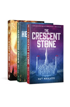 The Sunlit Lands Trilogy: The Crescent Stone / The Heartwood Crown / The Story King