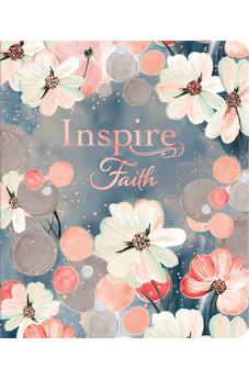 NLT Inspire Faith Bible (LeatherLike, Watercolor Garden, Filament Enabled): The Bible for Coloring & Creative Journaling