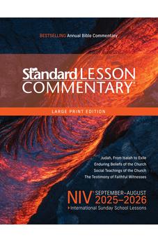 NIV Standard Lesson Commentary 2025-2026-Large Print Edition 9780830787654