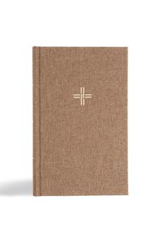 CSB Single-Column Personal Size Reference Bible, Brown Cloth Over Board, Black Letter, Cross-References, Footnotes, Easy-to-Read Bible Serif Type