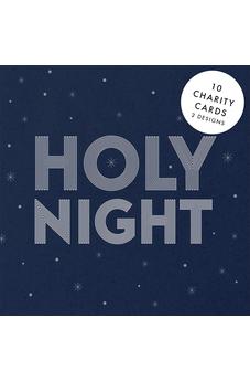 SPCK Charity Christmas Cards with Bible Verse, Pack of 10, 2 Designs: Bold Typography