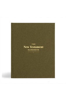 New Testament Handbook, Sage Cloth Over Board, Full-color Design, Commentary, Charts, Maps, Outlines, Timelines, Word Studies