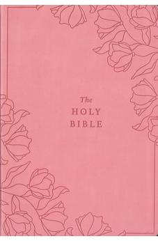NIV Reference Bible Giant Print Comfort Print Edition, Pink Leathersoft