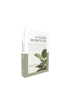 NIV Daily Scripture, Paperback, White/Sage, Comfort Print: 365 Days to Read Through the Whole Bible in a Year 9780310462200
