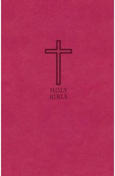 KJV Value Thinline Bible Standard Print Leathersoft Pink Red Letter Edition Comfort Print 9780718098216