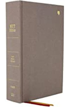 NET Bible Full-notes Edition Cloth over Board Gray Comfort Print 9780785224648