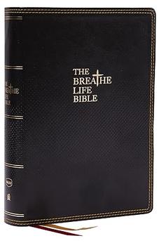 NKJV The Breathe Life Holy Bible: Faith in Action (Black Leathersoft, Red Letter, Comfort Print)
