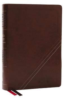 NKJV Word Study Reference Bible, Leathersoft, Brown, Red Letter, Comfort Print 9780785292838