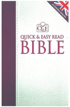 Quick & Easy Read Bible (Burgundy): Accessible English