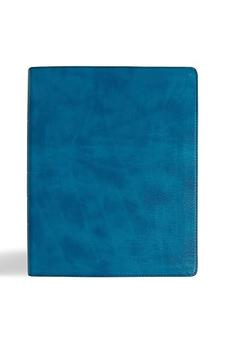 CSB Notetaking Bible, Expanded Reference Edition, Sea Depth LeatherTouch, Black Letter, Journaling Space, Cross-References, Reading Plan, Easy-to-Read Bible Serif Type 9798384502241