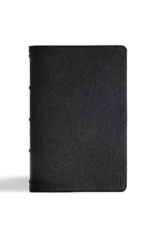 CSB Oswald Chambers Bible, Legacy Edition, Black Premium Goatskin, Full My Utmost for His Highest Devotional, Bible Reading Plan, Commentary, ... Callout Quotes, Easy-to-Read Bible Serif Type