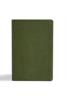 CSB Oswald Chambers Bible, Olive LeatherTouch, Full My Utmost for His Highest Devotional, Bible Reading Plan, Commentary, Articles, Book Introductions, Callout Quotes, Easy-to-Read Bible Serif Type