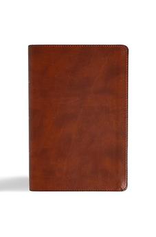 CSB Oswald Chambers Bible, Saddle LeatherTouch, Full My Utmost for His Highest Devotional, Bible Reading Plan, Commentary, Articles, Book Introductions, Callout Quotes, Easy-to-Read Bible Serif Type 9798384509264