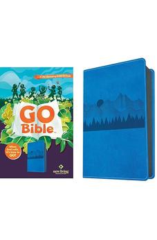 NLT Go Bible for Kids (LeatherLike, Blue Mountains): A Life-Changing Bible for Kids