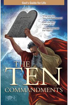 The Ten Commandments pamphlet 9781596360617
