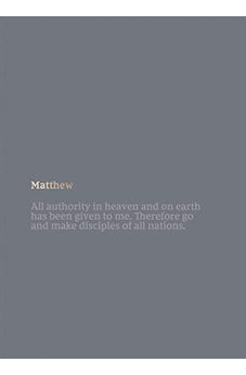 Bible Journal, NKJV - Matthew, Paperback, Comfort Print