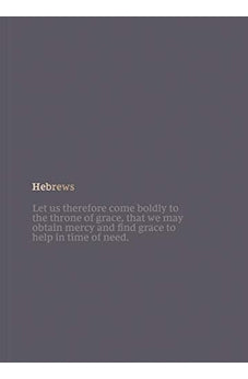 Bible Journal, NKJV - Hebrews, Paperback, Comfort Print