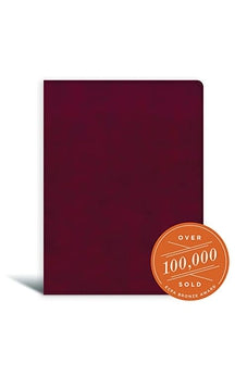 CSB Tony Evans Study Bible, Red Imitation Leather, Black Letter, Study Notes and Commentary, Articles, Videos, Ribbon Marker, Sewn Binding, Easy-to-Read Bible Serif Type 9781087752228