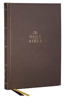 KJV Holy Bible, Center-Column Reference Bible, Hardcover, 73,000+ Cross References, Red Letter, Comfort Print