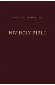 NIV Holy Bible, Compact, Paperback, Burgundy, Comfort Print 9780310461241