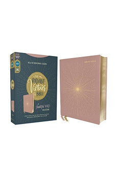 NIV Radiant Virtues Bible: A Beautiful Word Collection, Cloth over Board, Pink, Red Letter, Comfort Print 9780310456933