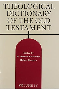 Theological Dictionary of the Old Testament, Vol. 4 9780802823281