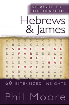 Straight to the Heart of Hebrews and James: 60 Bite-Sized Insights 9780857216687