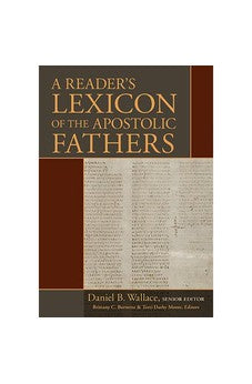 A Reader's Lexicon of the Apostolic Fathers 9780825439490