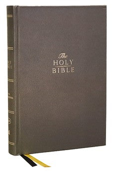 KJV Center-Column Reference Bible with Apocrypha, Hardcover, 73,000 Cross-References, Red Letter, Comfort Print 9781400331710