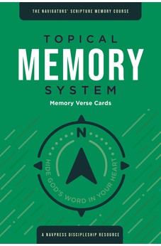 Topical Memory System Accessory Card Set (The Navigator's Scripture Memory Course) 9781600064340