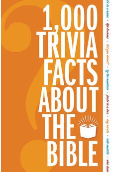 1,000 Trivia Facts About the Bible 9780310151524