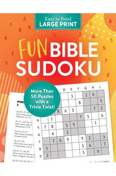 Fun Bible Sudoku Large Print