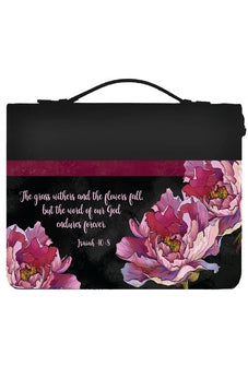 The Grass Withers Bible Cover, Black XL (26362XL) 812839026362