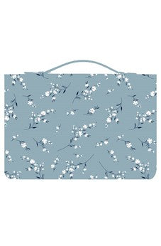 Small Floral Bible Cover Blue XL (28625XL) 812839028625