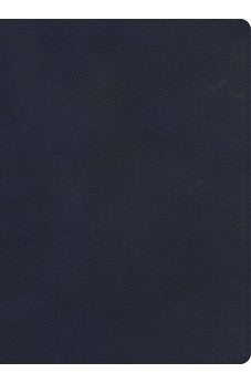 KJV Single-Column Wide-Margin Bible, Navy LeatherTouch