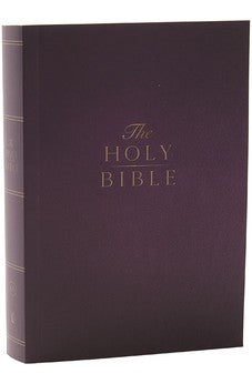 KJV Compact Bible w/ 43,000 Cross References, Purple Softcover, Red Letter, Comfort Print 9781400333400
