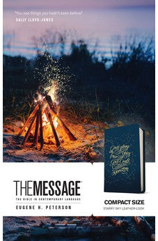 The Message Compact (Leather-Look, Starry Sky): The Bible in Contemporary Language