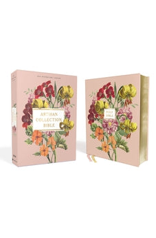 NIV Artisan Collection Bible, Leathersoft, Blush Floral, Red Letter, Comfort Print 9780310456797