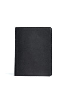 CSB Life Counsel Bible, Genuine Leather, Indexed, Black Letter, Articles, Word Studies, Quotes, Cross-References, Easy-to-Read Bible Serif Type