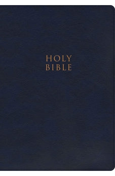 CSB Super Giant Print Reference Bible, Navy LeatherTouch, Red Letter, Presentation Page, Cross-References, Full-Color Maps, Easy-to-Read Bible Serif Type