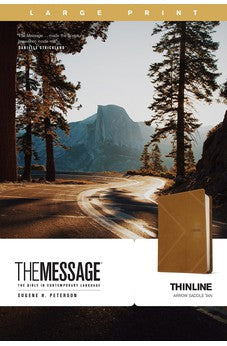 Message Thinline, Large Print (Leather-Look, Arrow Saddle Tan) 9781641585583