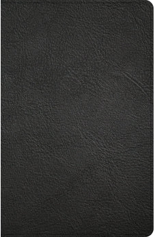 KJV Thinline Bible, Black Genuine Leather, Indexed, Red Letter, Pure Cambridge Text, Presentation Page, Full-Color Maps, Easy-to-Read Bible MCM Type