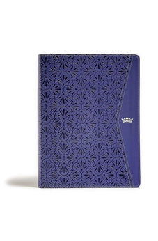 CSB Tony Evans Study Bible Purple LeatherTouch Indexed