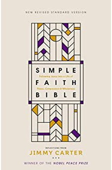 NRSV Simple Faith Bible Hardcover Comfort Print