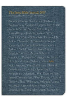 The Jesus Bible Journal, John, NIV, Paperback, Comfort Print 9780310456148