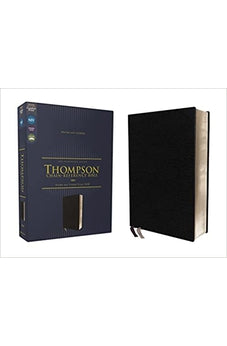 NIV Thompson Chain-Reference Bible, European Bonded Leather, Black, Red Letter, Comfort Print 9780310459835