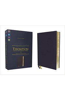 NIV Thompson Chain-Reference Bible, Leathersoft, Navy, Red Letter, Comfort Print 9780310459880